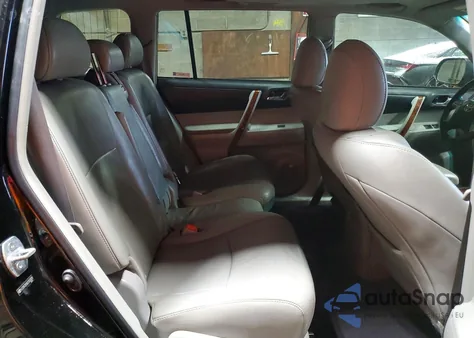 2012 Toyota Highlander Limited z USA, uszkodzony, nr VIN 5TDYK3EH0CS052078